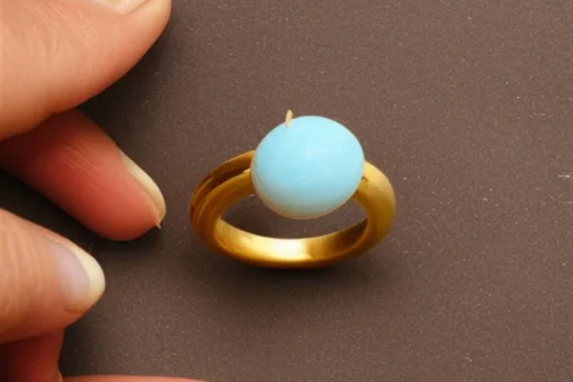 Jak wyczyścić złoty pierścionek z kamieniem