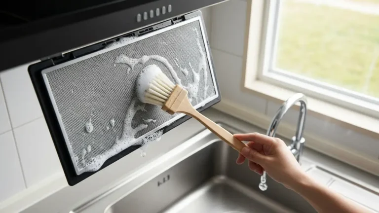 Czyszczenie filtru okapu kuchennego – krok po kroku instrukcja