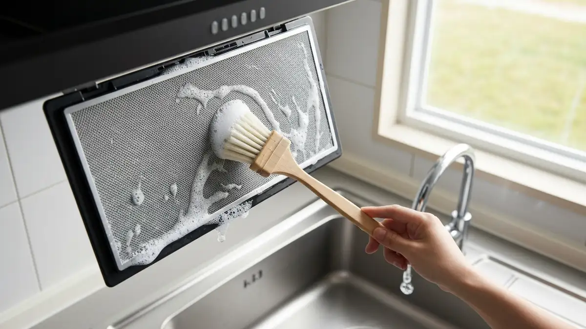 Czyszczenie filtru okapu kuchennego – krok po kroku instrukcja