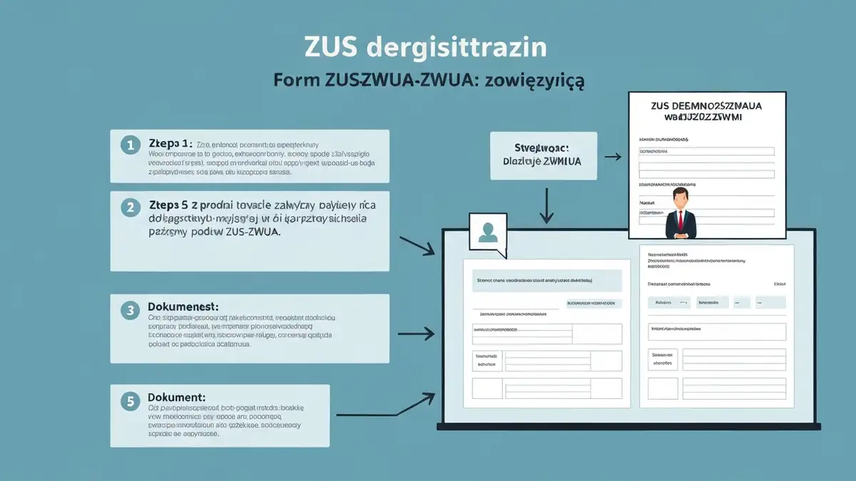 Poradnik wyrejestrowywania z ZUS – formularz ZUS-ZWUA, dokumenty, kroki procedury